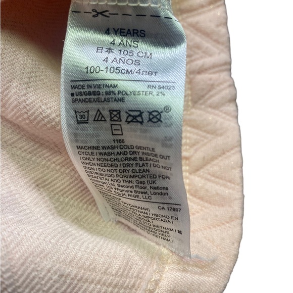 BABY GAP LIGHT PINK DRESS FOR GIRLS SIZE 4 - Picture 5 of 5
